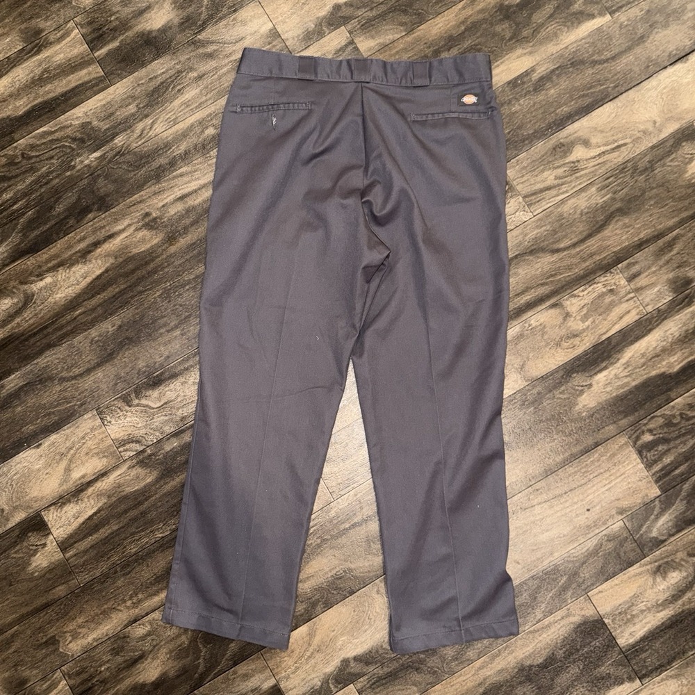 Dickies Canvas Chino Pants Flex 874 Original Fit Work Wear Men's 40x30 Grey